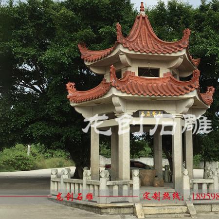 石頭亭子哪里賣(mài) 石雕亭子廠(chǎng)家