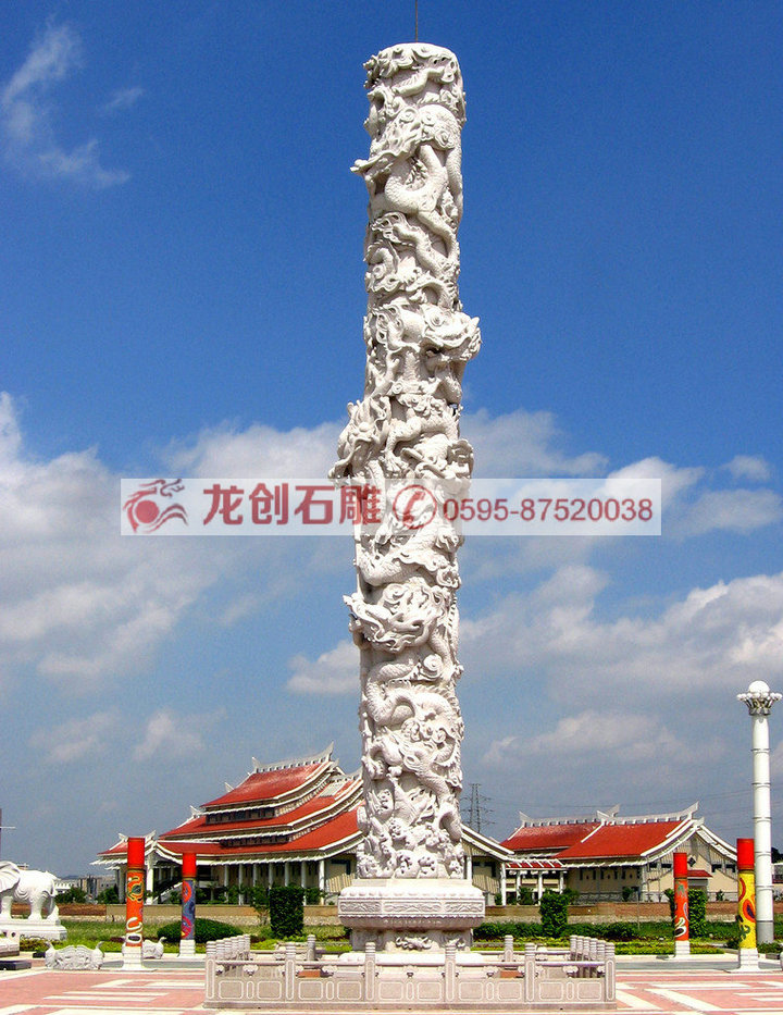 石雕盤(pán)龍柱的簡(jiǎn)單講解