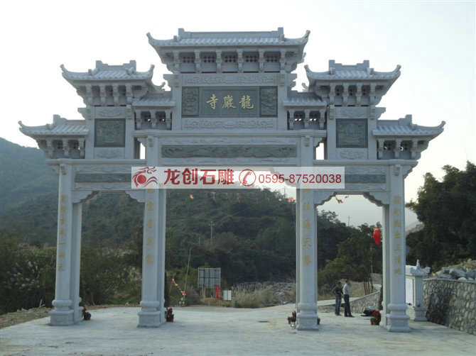 石雕門樓牌坊雕刻的樣式